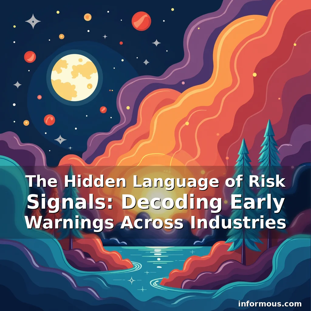 Read more about the article The Hidden Language of Risk Signals: Decoding Early Warnings Across Industries
