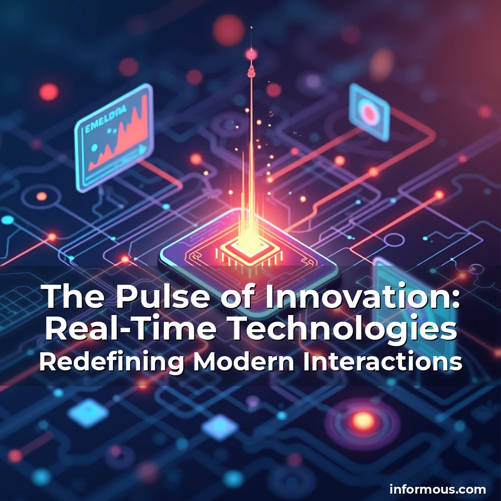Read more about the article The Pulse of Innovation: Real-Time Technologies Redefining Modern Interactions