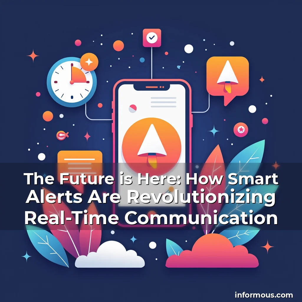 Read more about the article The Future is Here: How Smart Alerts Are Revolutionizing Real-Time Communication