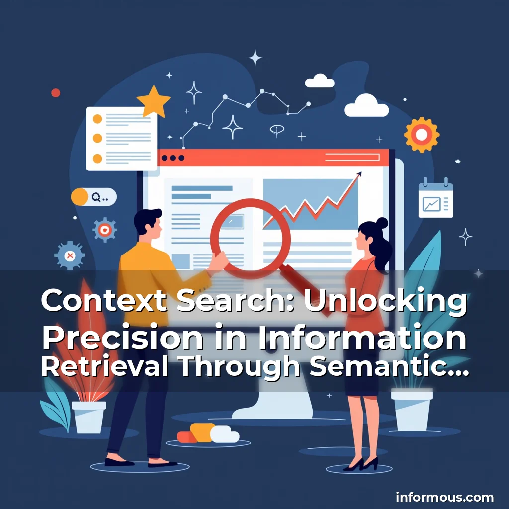 Read more about the article Context Search: Unlocking Precision in Information Retrieval Through Semantic Intelligence
