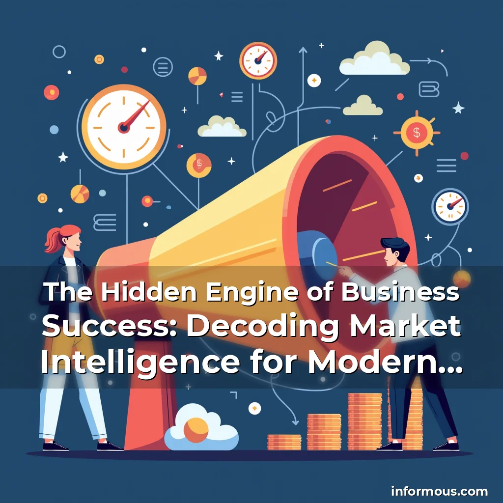 Read more about the article The Hidden Engine of Business Success: Decoding Market Intelligence for Modern Entrepreneurs