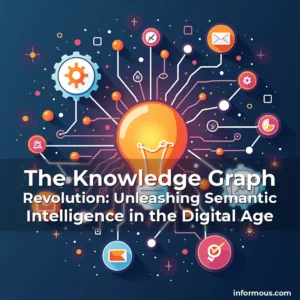 Artistic representation for The Knowledge Graph Revolution: Unleashing Semantic Intelligence in the Digital Age