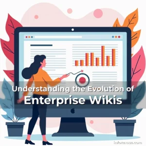 Artistic representation for Understanding the Evolution of Enterprise Wikis