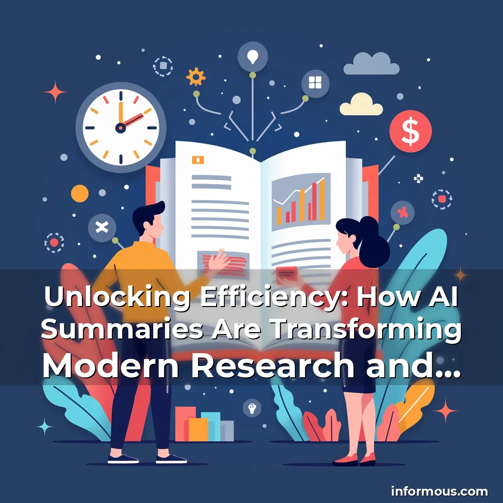 Read more about the article Unlocking Efficiency: How AI Summaries Are Transforming Modern Research and Communication
